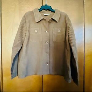 Cabela’s Taupe Colored Waffle Knit Shackleton NWOT 2XL